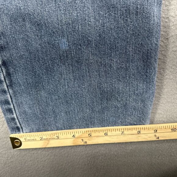 Carhartt Jeans Mens 34x34 Blue Straight Relaxed American‎ Cowboy Workwear Denim - Picture 6 of 12